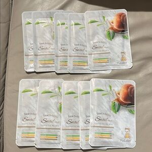 Meloso KBeauty Total Solution Snail Mask Pack of 10 sheets